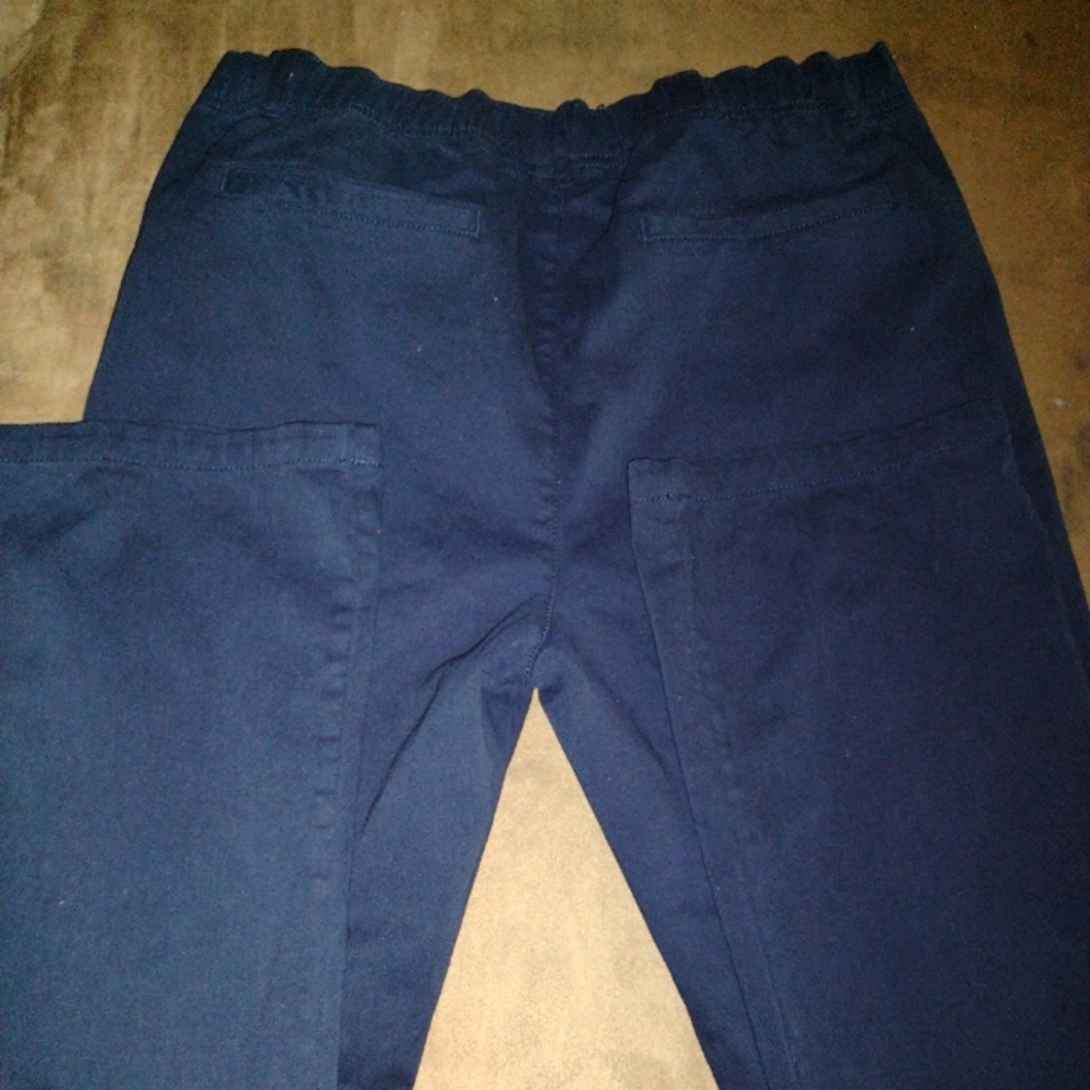 Boys 18 Husky Pull-On Children's Place Navy Blue Uniform Pants